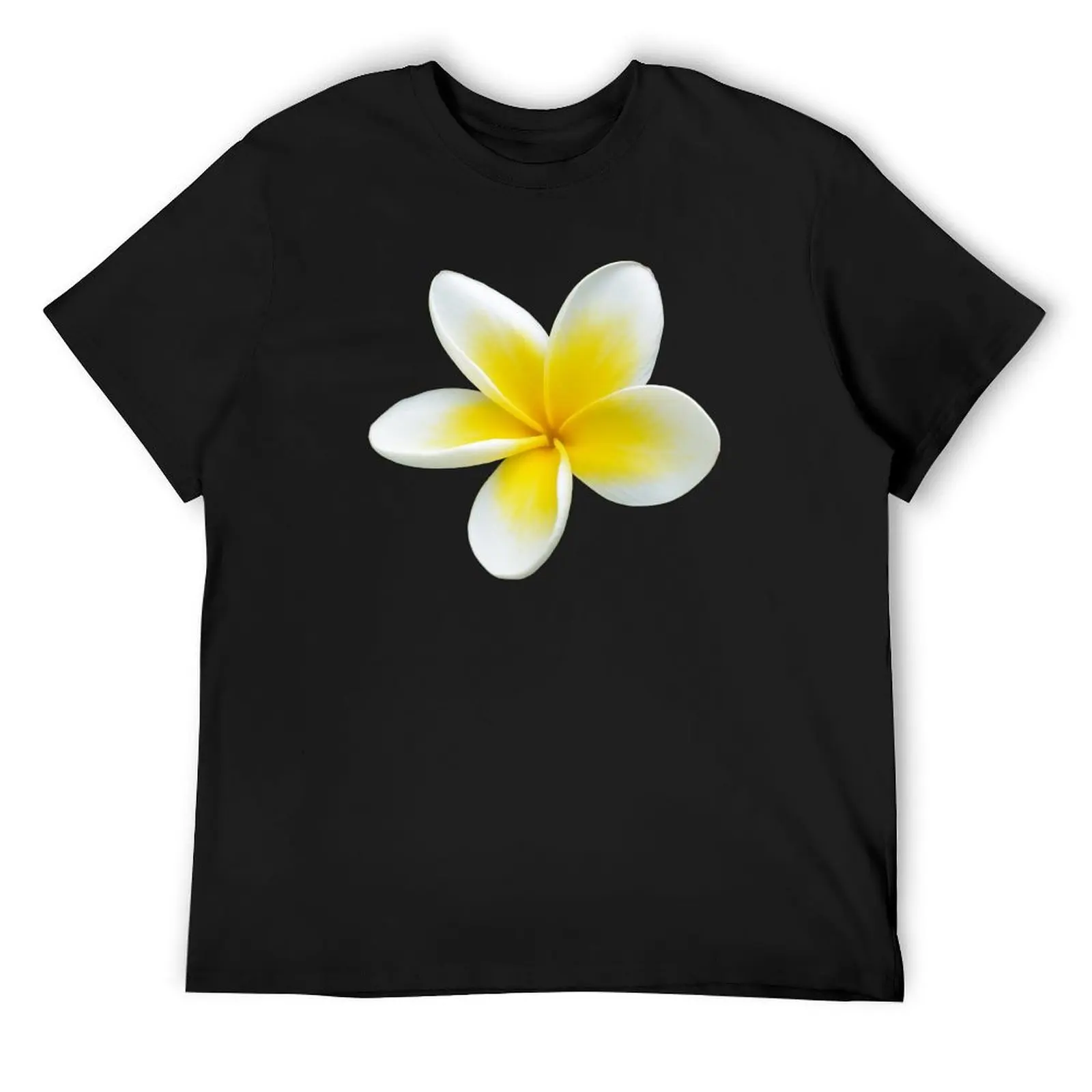 Solo Frangipani - White Frangipani Flower|Plumeria Flower T-Shirt vintage graphic tee summer clothes sublime mens plain t shirts