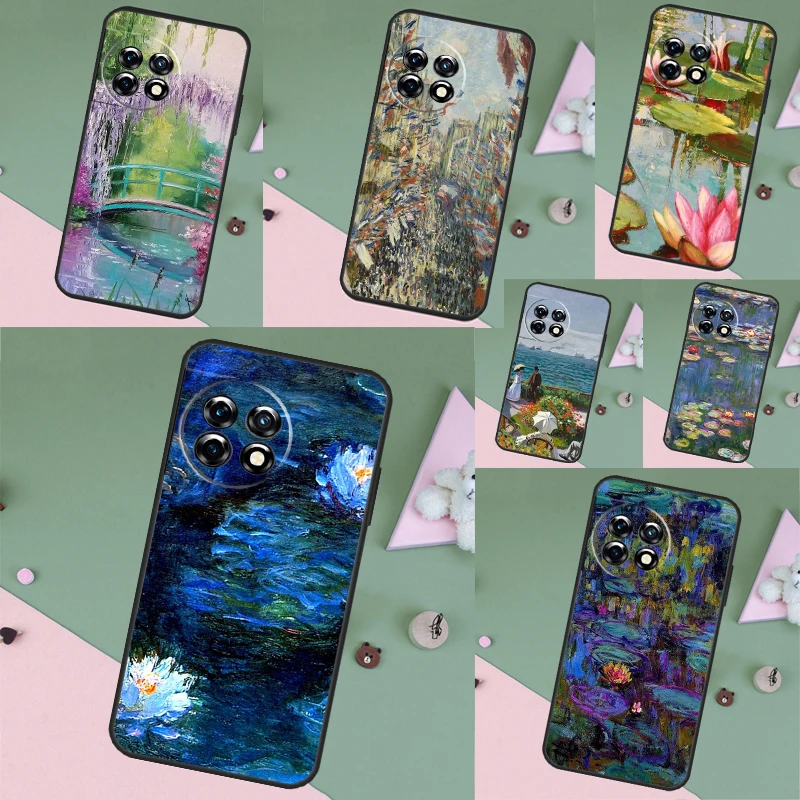 

Чехол с картиной маслом Monet для OnePlus Nord 4 CE 3 2 Lite N30 N20 N10 OnePlus 13R 13 12 12R 11 10 Pro 8T 10T