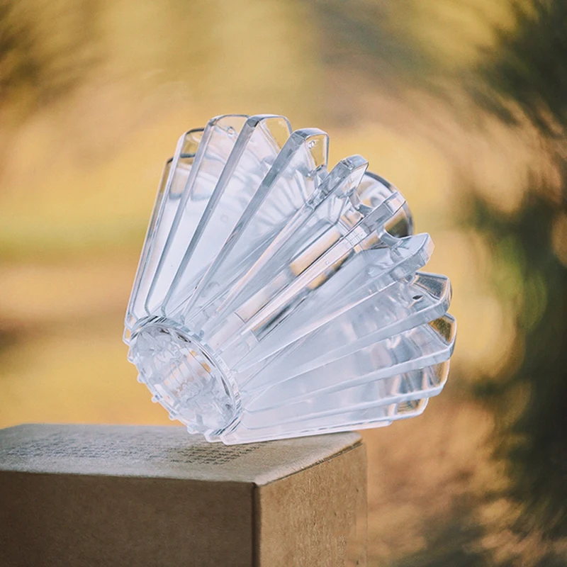 مساعد ورقي لفلتر القهوة لكأس البطاريق ، مخروط ضغط ورق الترشيح T1 ، ختم الماء الساخن ، إكسسوارات القهوة