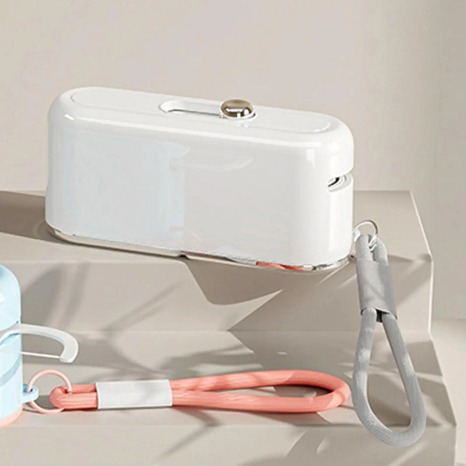 

Портативный футляр для зубных нитей с автоматическим дозатором, многоразовый органайзер для хранения зубных нитей для чистки зубов