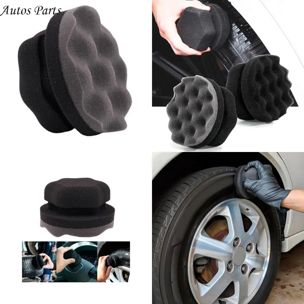

57BA Automotive Tire Care Sponge с удобной эргономичной ручкой сцепления для легкого использования