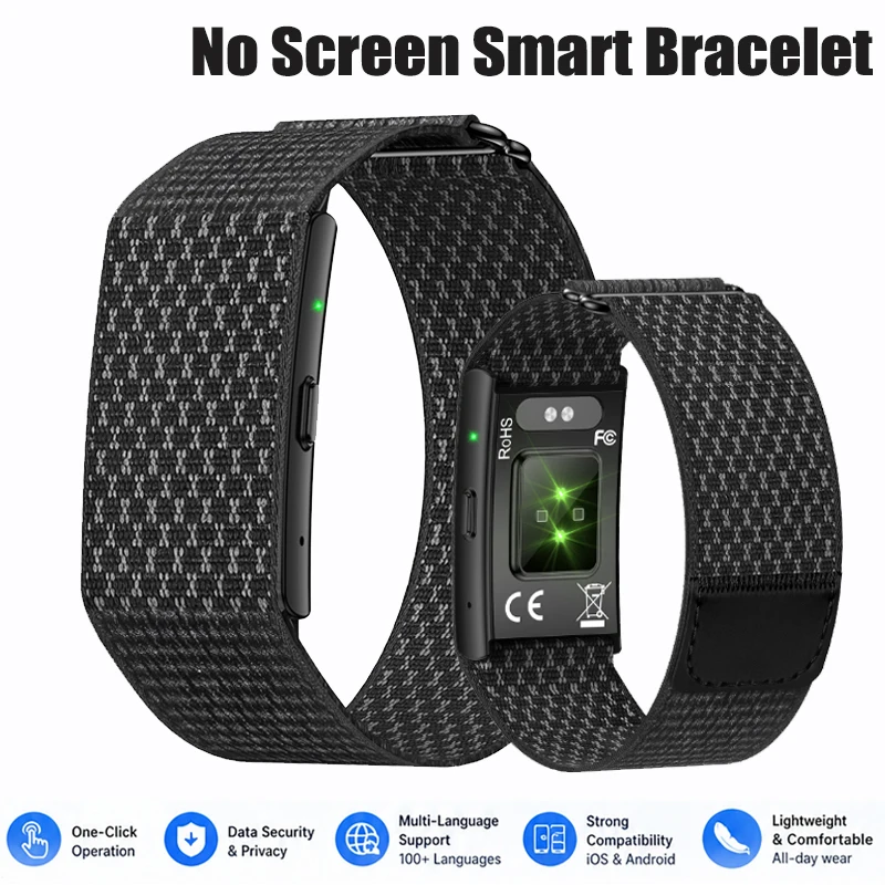 ai-meeting-transcription-smart-watch-heart-rate-sleep-health-monitor-one-click-recording-smart-bracelet-band-activity-tracking