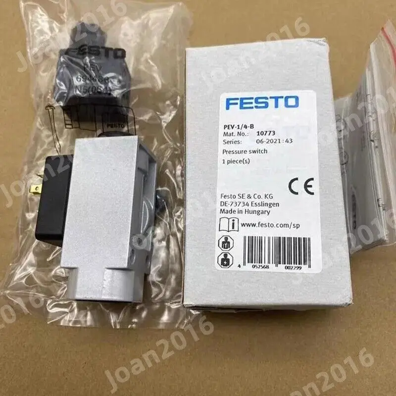 

1PCS New FESTO PEV-1/4-B 10773 Pressure Switch Free Shipping