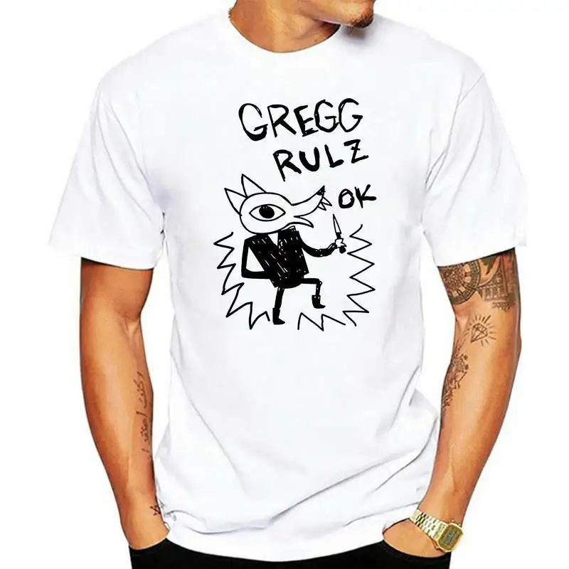 

Футболка Night In The Woods Gregg Rulz Ok, мужская и женская красочная футболка всех размеров