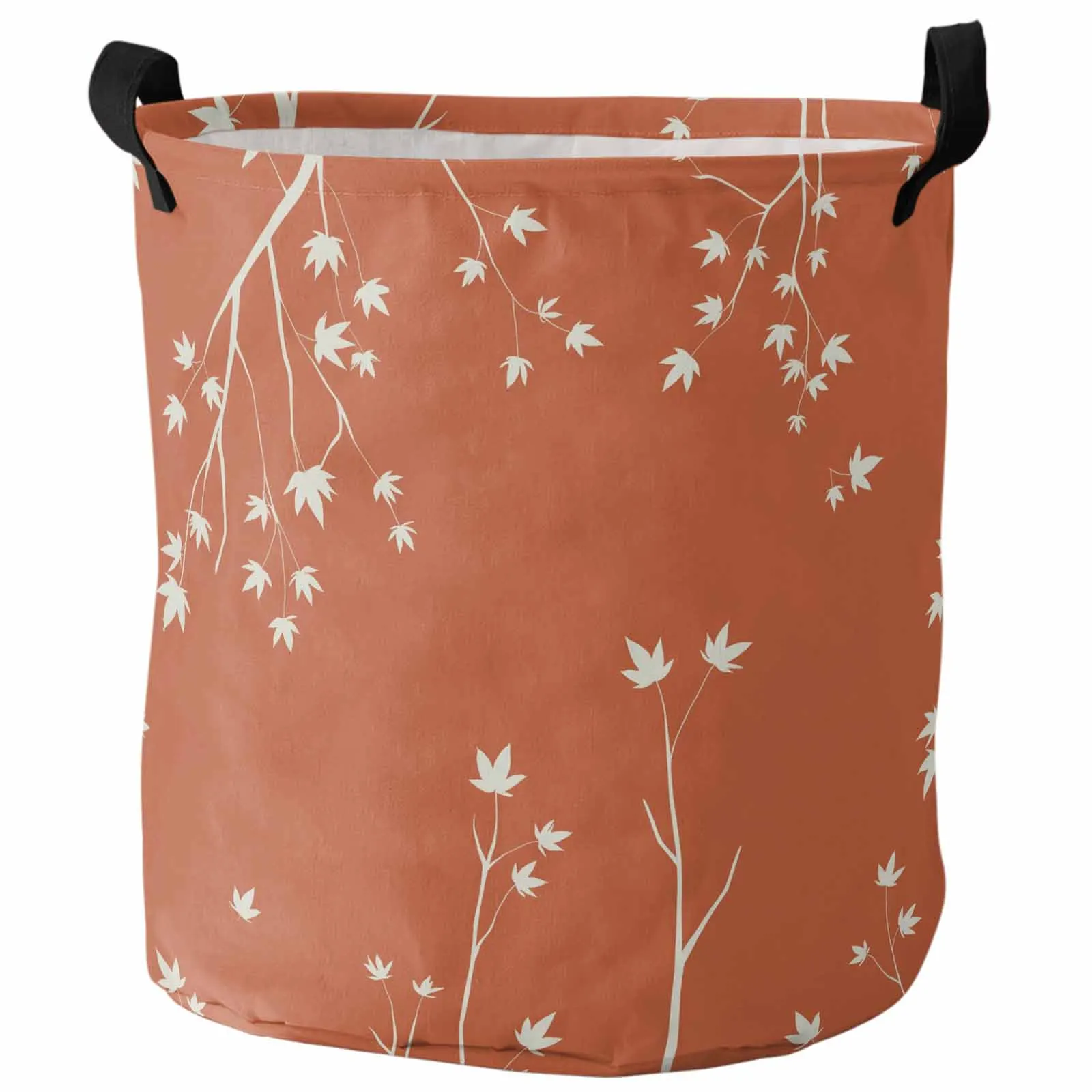 

Pottery Red Maple Deciduous Branch Foldable Dirty Laundry Basket Kid's Toy Organizer Waterproof Storage Baskets