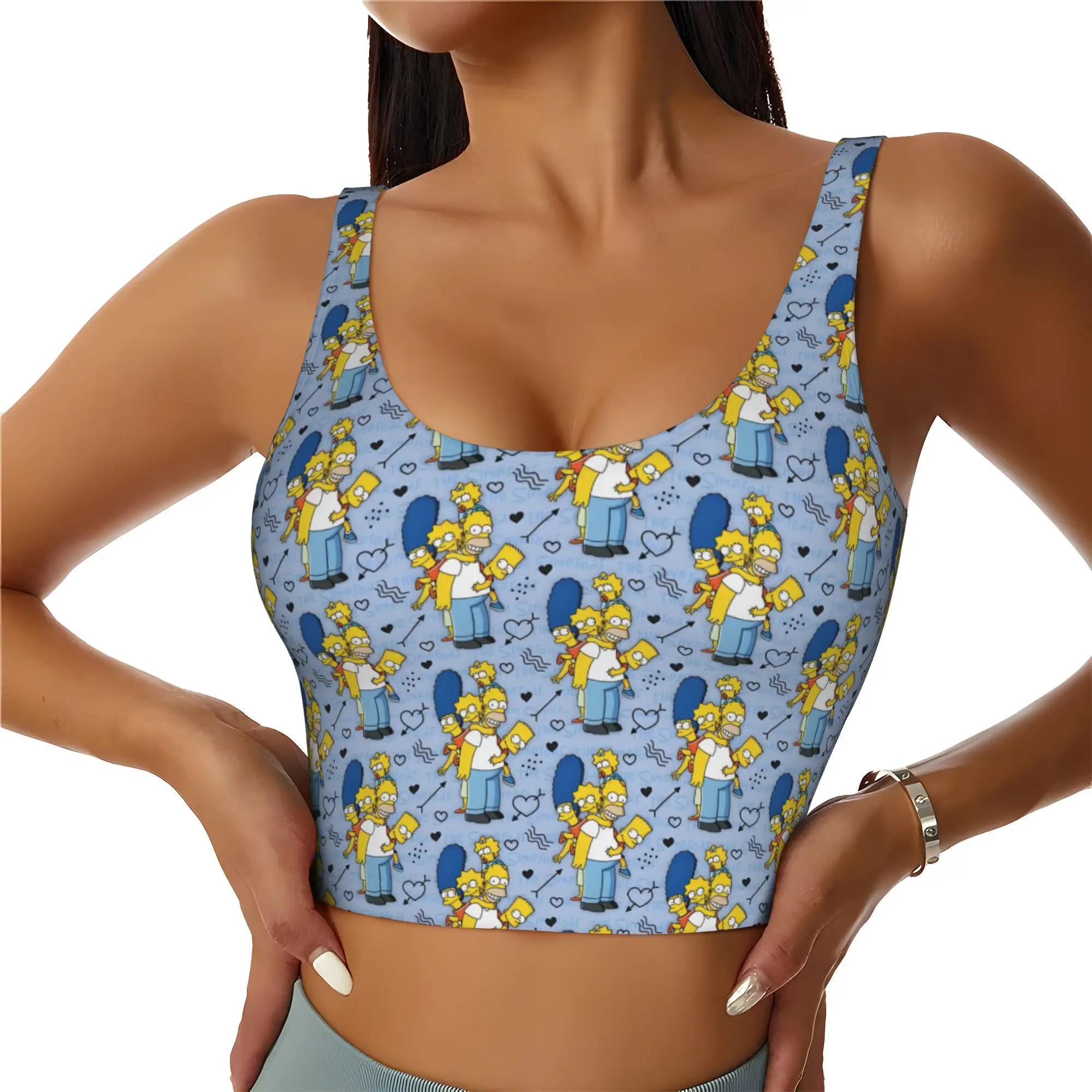 camisetas-cropped-personalizadas-de-anime-s-simpson-para-mulheres-tops-de-yoga-com-estampa-do-homer
