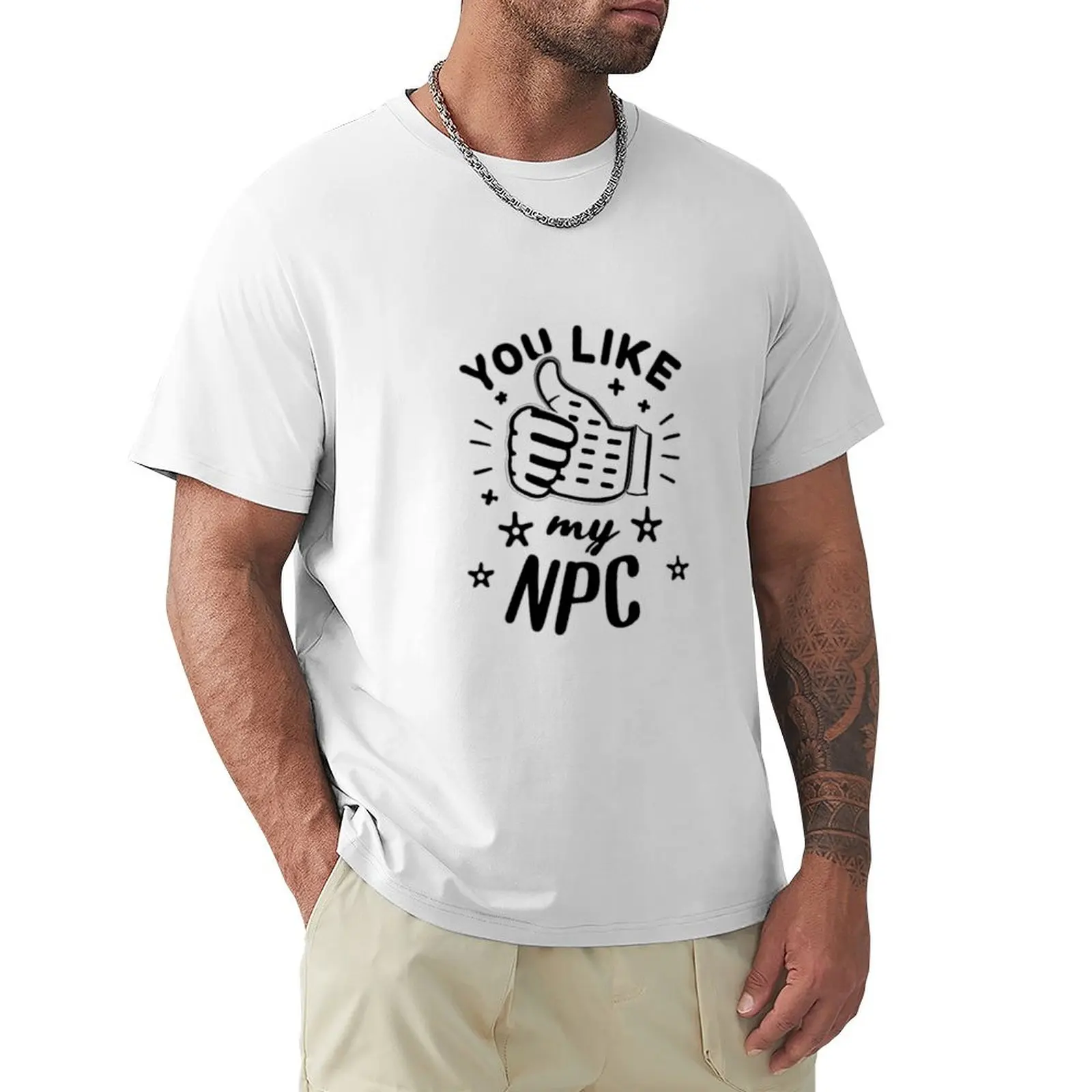 My NPC 3 colection T-shirt cute tops plain workout shirts for men