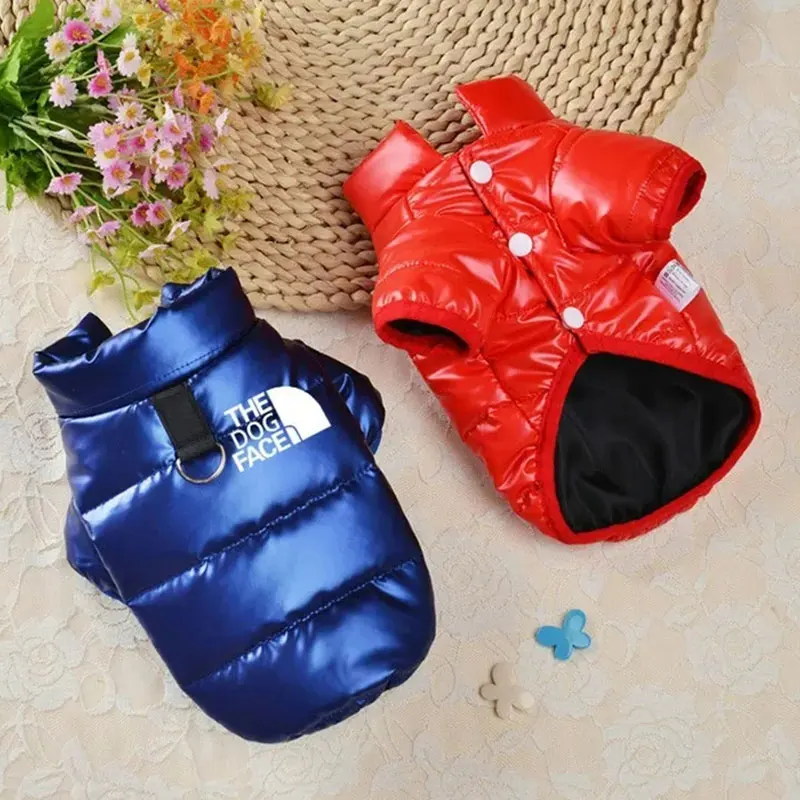 Pet Dogs Coats Jacket Cotton Waterproof Dogs Clothing Plus Warm French Bulldog Puppy For Small Medium Dogs Clothing