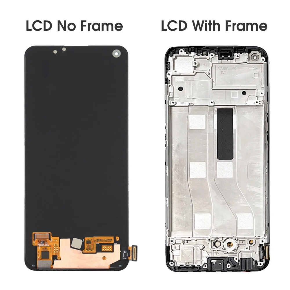 For OPPO A74 4G 6.43\'\'For A74 CHP2219 LCD Display Touch Screen Digitizer Assembly Replacement