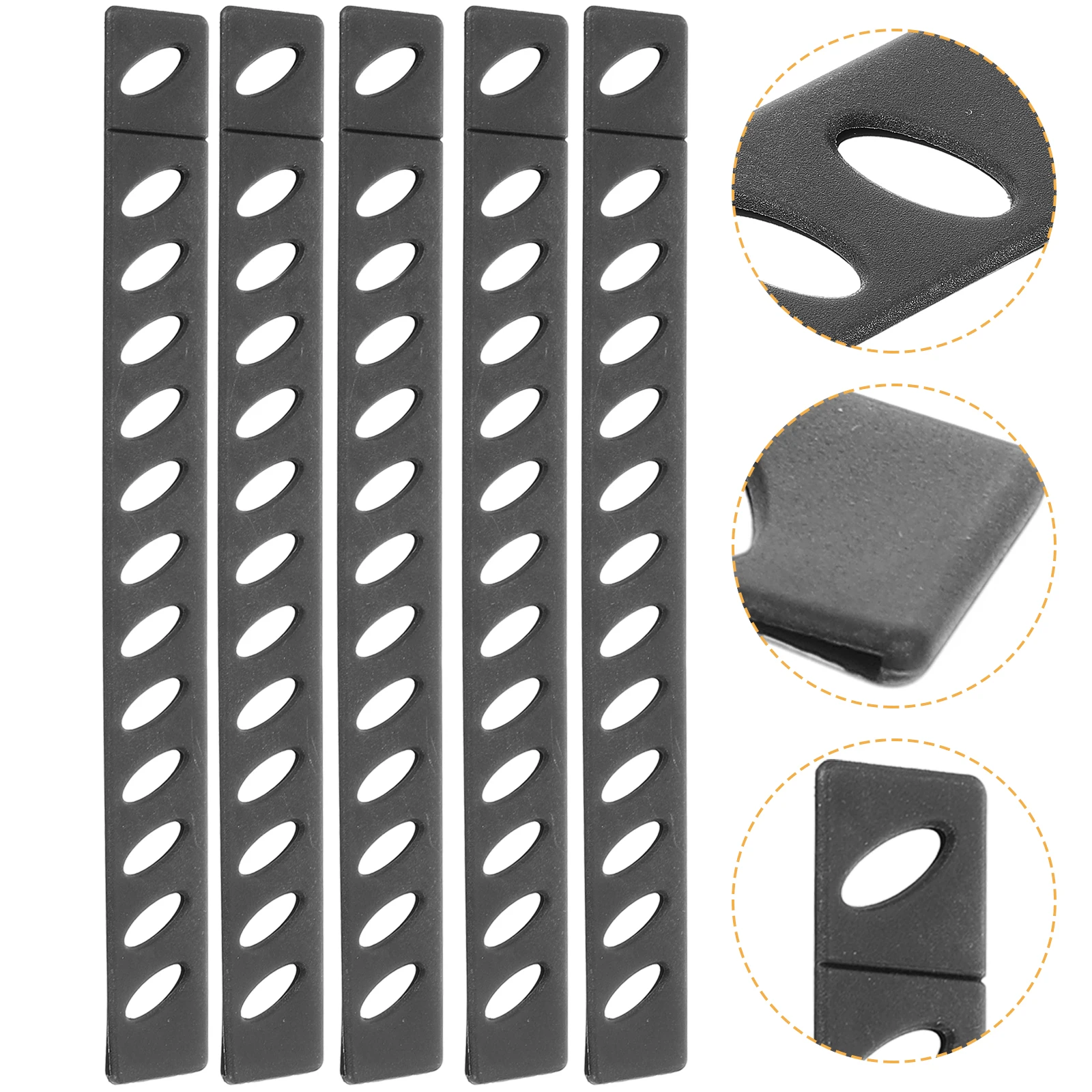 

5pcs Knife Guards Kitchen Covers Wear Resistant Chef Knife Protectors Practical Safe Household Supply