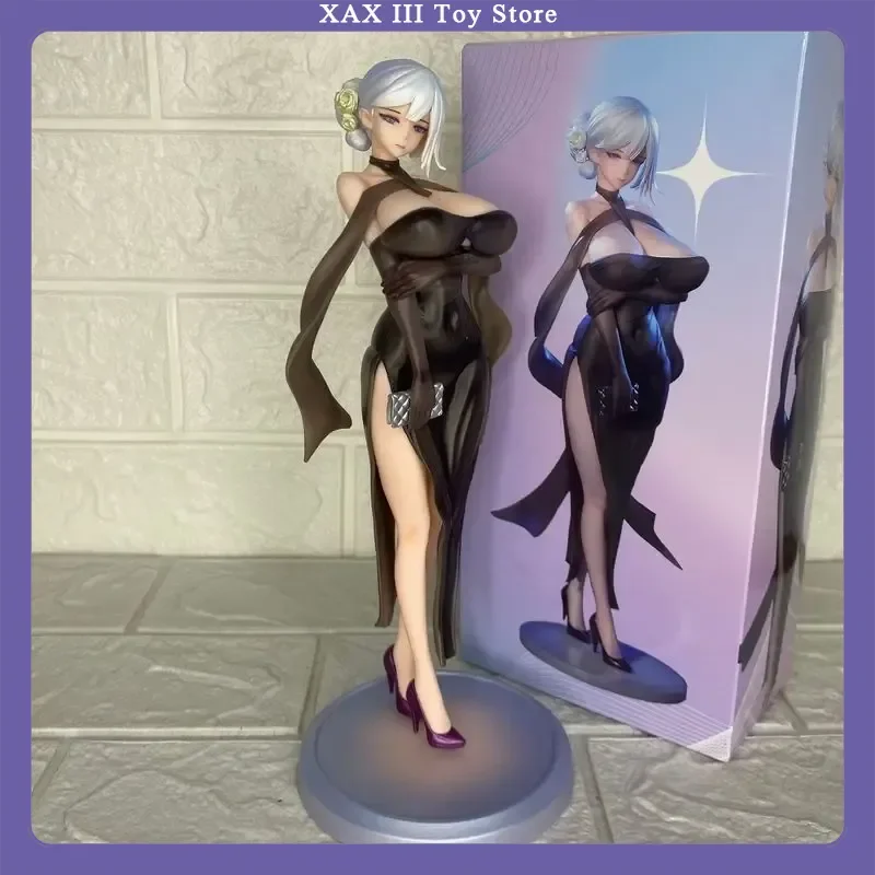 Figurines d'anime dame 2d belle fille Gk, 25cm, Statue d'action en Pvc, modèle de femme, jouets d'ornement tendance de bureau à collectionner