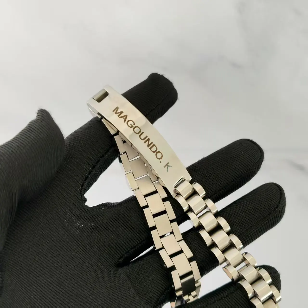 DHQH New Wholesale Customized Name Set Personalized Letter Stainless Steel Set Valentine's Day Commemorative Gift for Her/Him