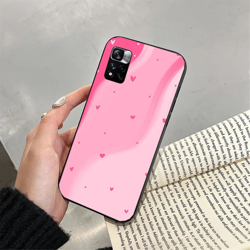 

Pink Aesthtic Phone Case For Xiaomi Redmi note 14 Pro 14 13 12 11 10 Pro 14S 12S 11S Redmi 14C 13C 10
