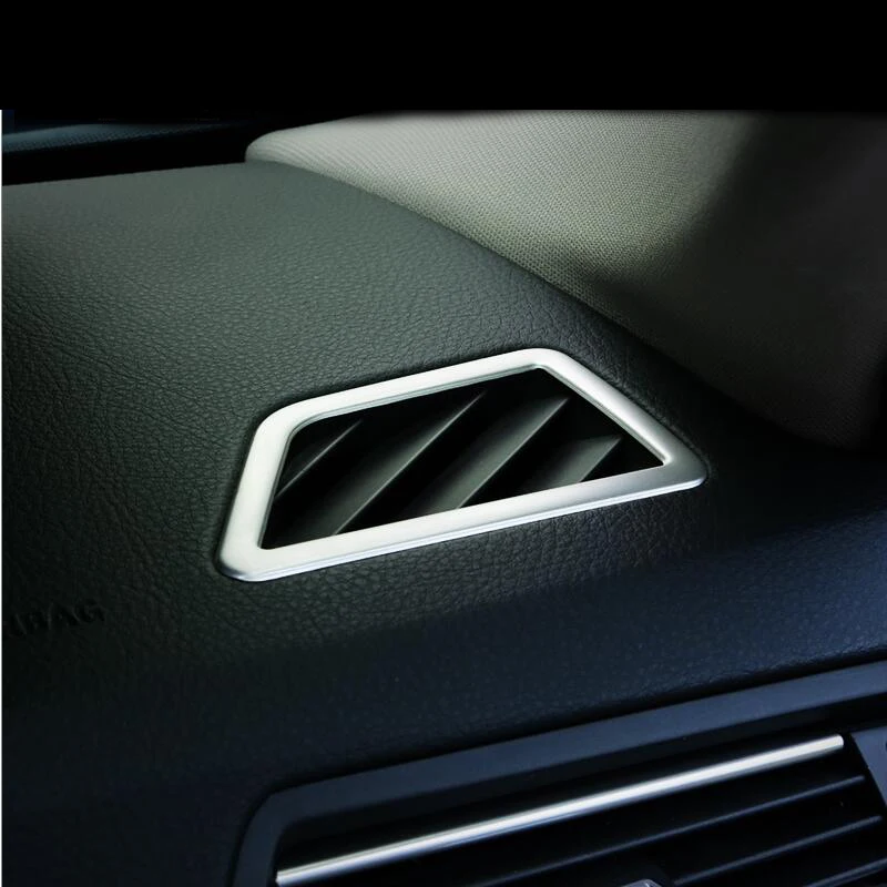 For BMW 5 Series F10 F18 Car Styling interior Buttons panel frame Decoration Cover Trim Car Sticker stainless steel Accessories