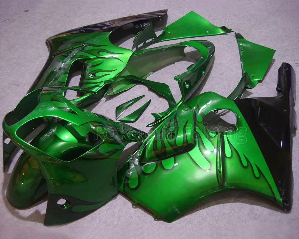 Cheap Motorcycle Fairing For Kawasaki Ninja ZX-12R 2000 2001 ZX12R 00 01 ZX 12R ABS Fairings Kit (Injection Molding)