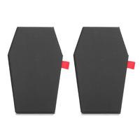 2Pcs Coffin y Boxes Halloween Party Favors Gift Containers Durable Paper Goodie Box Large Size Goodie Boxes Storage Box