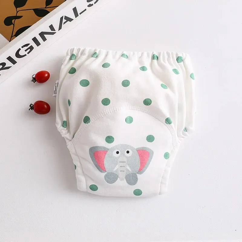 Cotton Baby Training Pants for Kids Diaper Waterproof Underwear Infant Panties Washable Boys Girl Cloth Diapers Reusable Nappies