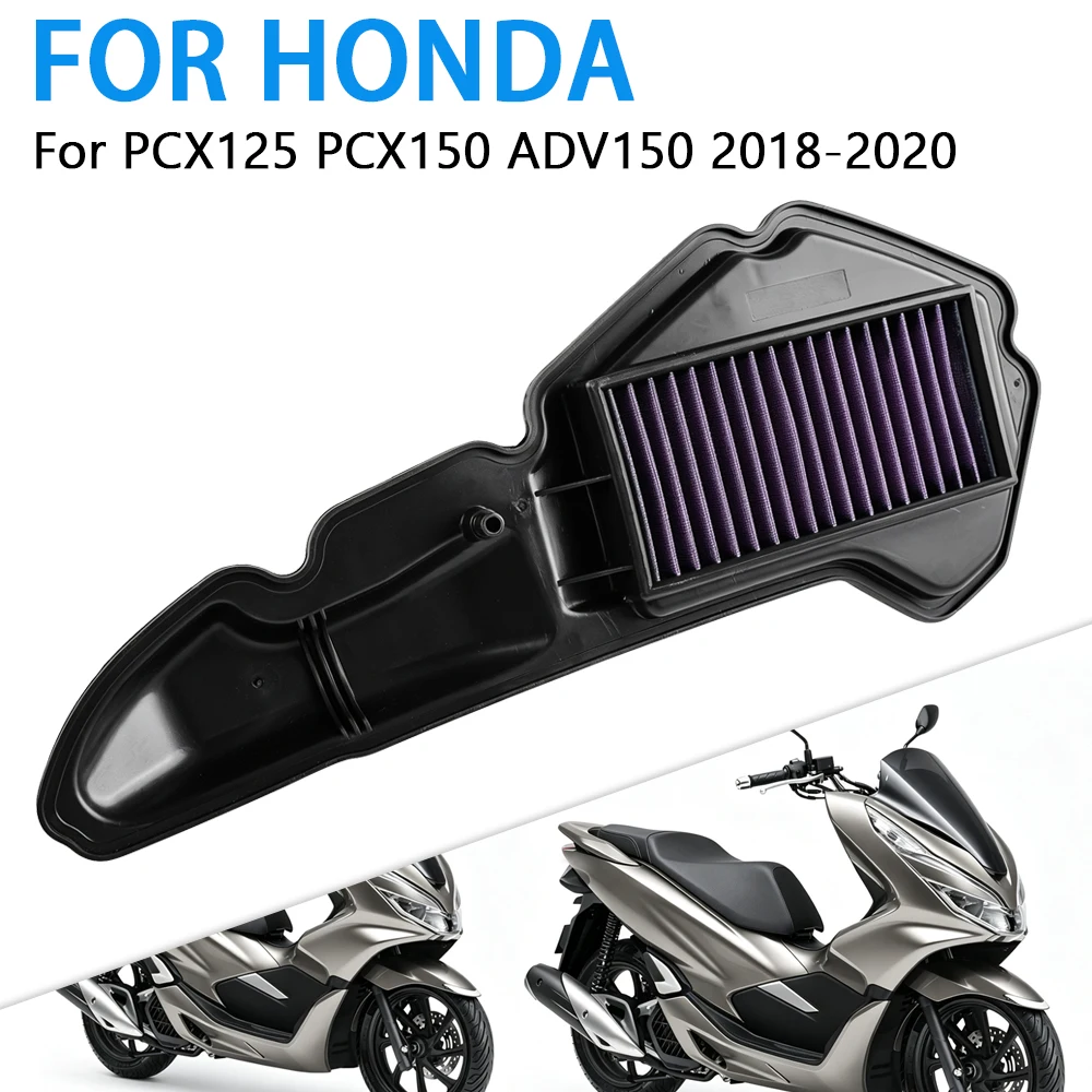 Motorcycle Accessories Air Filter Air Intake Cleaner Engine For Honda PCX125 PCX150 ADV150 PCX 150 125 ADV 2018 2019 2020