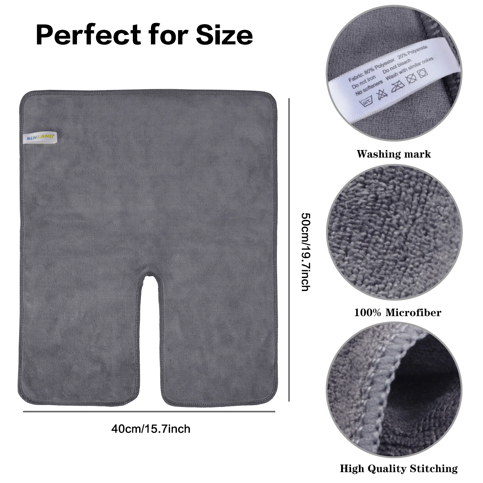 Microfiber Soft Salon Beauty Spa Facial Towel Microfibre U Shape Esthetician Face Facial Towel With S40cmX50cm 3 pcs