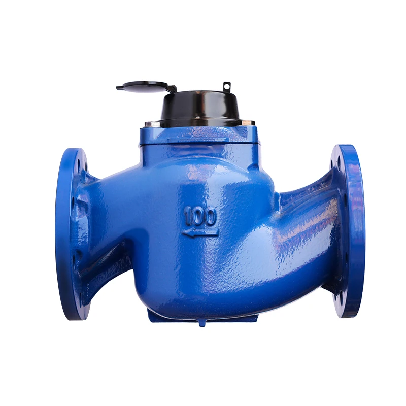 Ductile Cast Iron Removable Dry Type Water Flow Meter Multi-jet Vertical Woltmann  