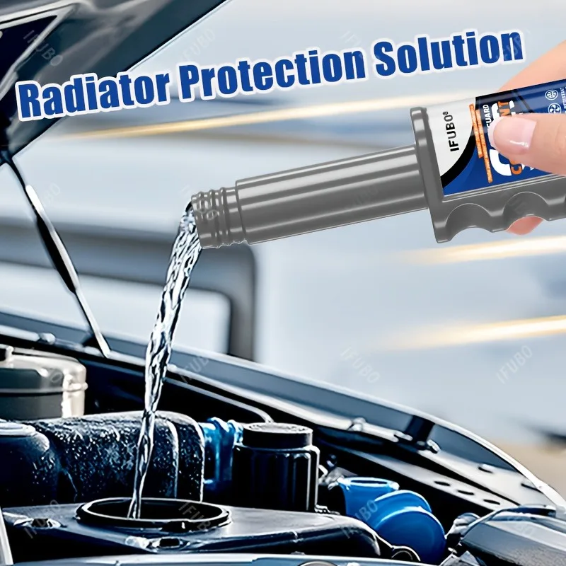All-in-One Engine Cooling Protector: 4-in-1 Anti-Freeze/Rust Remover, Boosts Boiling Point & Extends Radiator Life