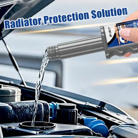 All-in-One Engine Cooling Protector: 4-in-1 Anti-Freeze/Rust Remover, Boosts Boiling Point & Extends Radiator Life