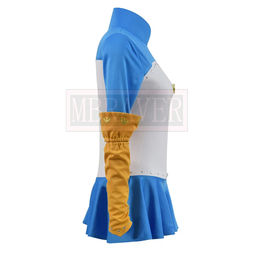 Nanatsu no Taizai Imashime no Fukkatsu Elizabeth Liones Cos Costume Cosplay Halloween Custom Made qualsiasi dimensione