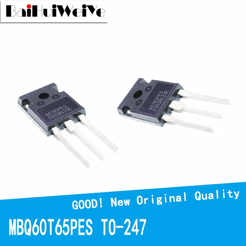 1Pcs/Lot MBQ60T65PES MBQ60T65 60T65PES 60T65 TO247 IGBT FET 60A 650V New Original Good Quality Darlington Power Transistor