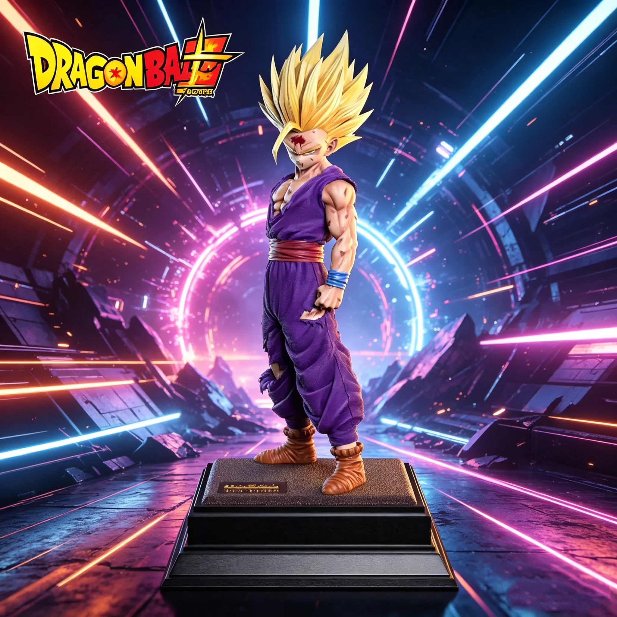

JT Statue Dragon Ball Z Son Gohan Figure Gohan Super Saiyan PVC Action Figures 45cm/17.72inch Collection Mode Toys Gifts