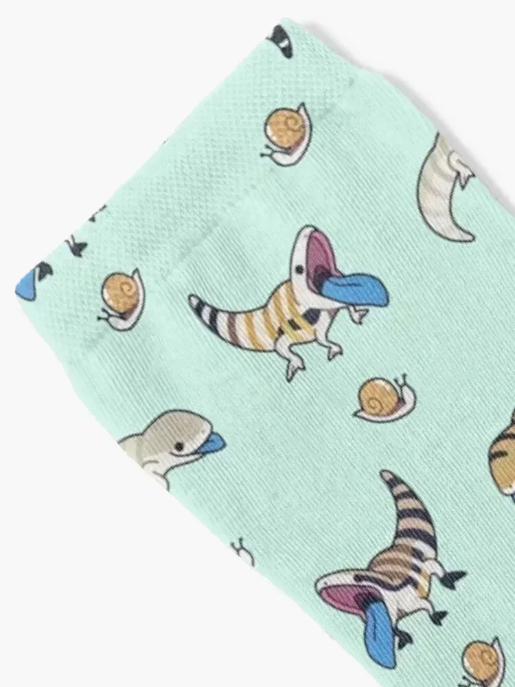 Blue-tongued Skinks Socks man winter gifts Sports Stockings compression Women Socks Men's