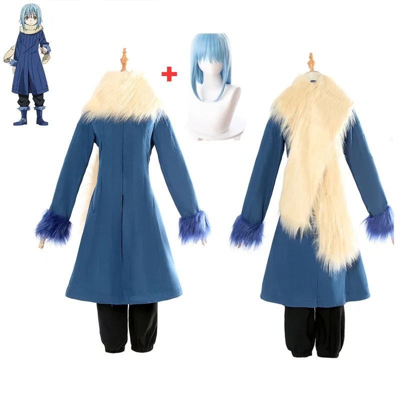 

Rimuru Tempest Cosplay Costumes Tensei shitara Slime Datta Ken Anime That Time I Got Reincarnated as a Slime Costumes Wig