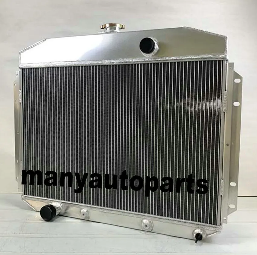 Aluminum Radiator for 1961-1964 Ford F-Series F100 F250 F350 Trucks Pickup V8 AT