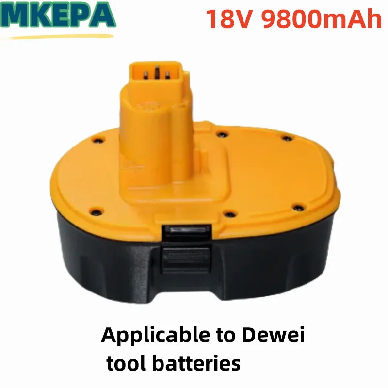 NewOriginal Power Tool Battery 18V 9800mAh Power Tool for DW DC9096 DE9039 DE9095 DW9098 DE9503 DW9096 Replacement Battery