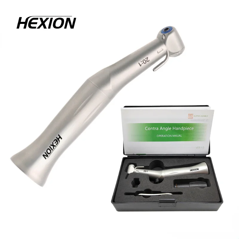 

Dental 20:1 Contra Angle Low Speed Handpiece Odontologia Implant Surgery Contra Angle Dentistry Equipment For S-MAX SG20