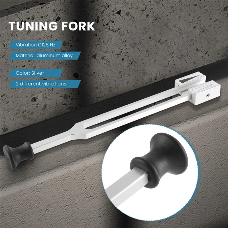 

A06K Алюминиевый камертон Чакра Молотный шарик Диагностика C64-C128 Внутренняя нервная система Тестирование камертон Здравоохранение