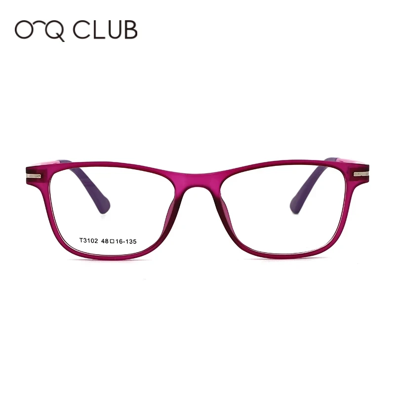 O-Q Club-Polarized Magnetic Clip-On Sunglasses para crianças, óculos confortáveis para meninos e meninas, TR90, prescrição de miopia, T3102