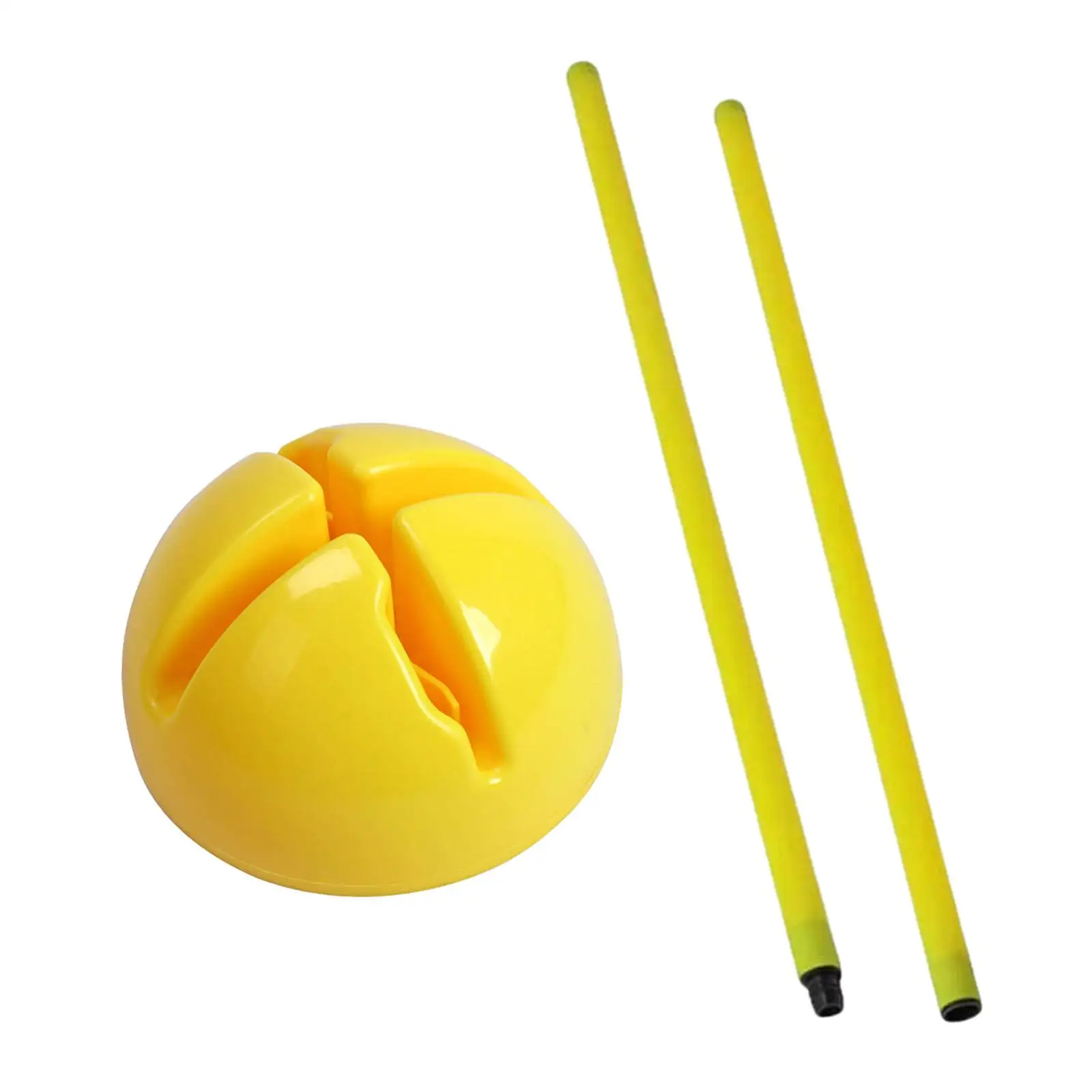 Football Agility Training Poles Practical Multifunction Football Sign Poles