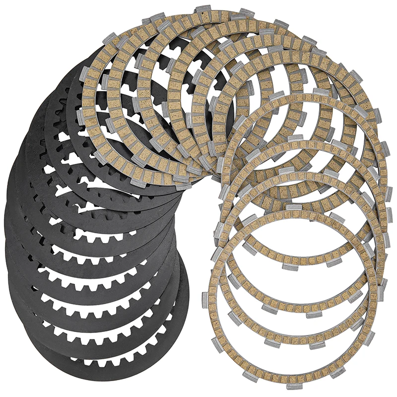 Motorcycle Clutch Friction Plates & Steel Plates Disc For X-WEDGE Tourer VS2000 Roamer RL2000 Pathfinder RX2000 Navigator VT2000
