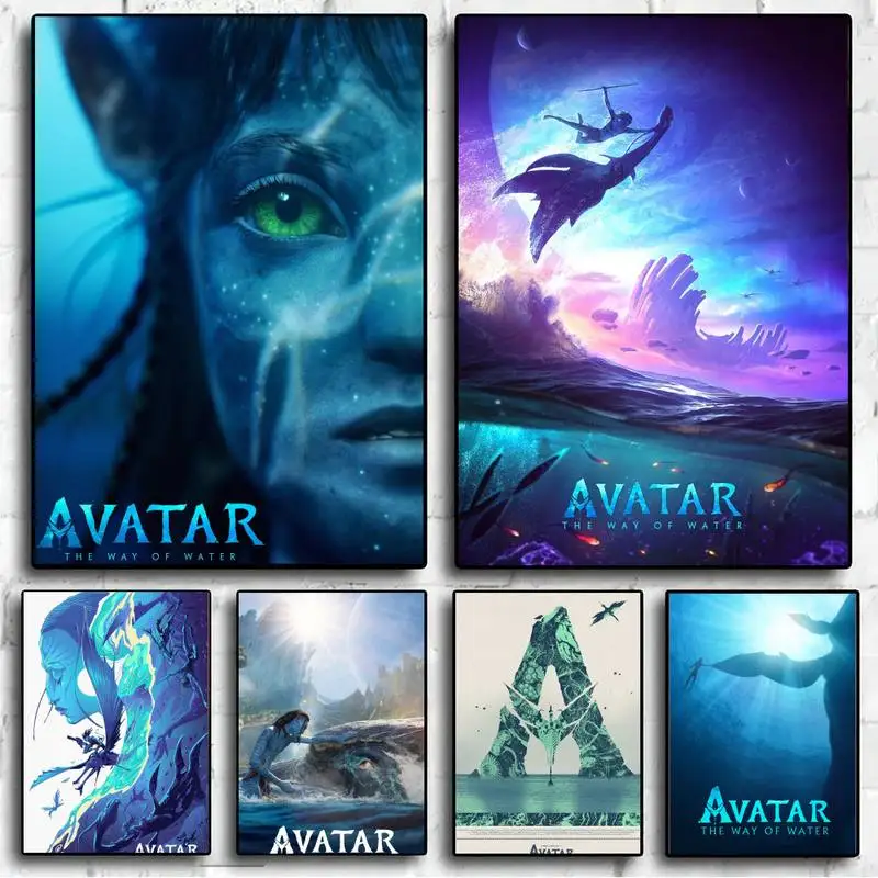 A-Avatar T-The Way of W-Waters POSTER Poster Wall Pictures For Living Room Fall Decor