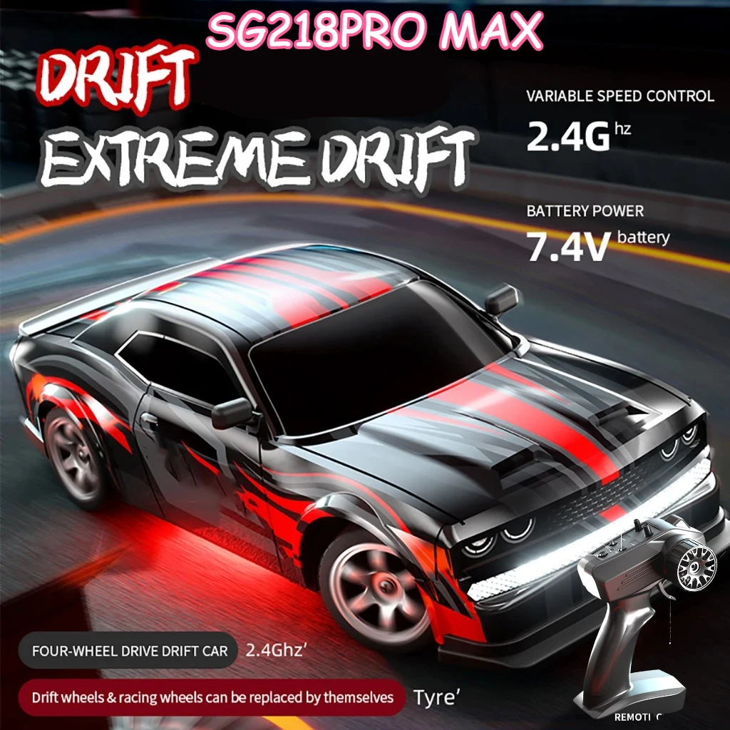 

SG218 PRO 2.4G RC Drift Car 1/43 4WD Remote Control Car High Speed Four Wheel Drive Radio Controlled Mini Racing Car Model