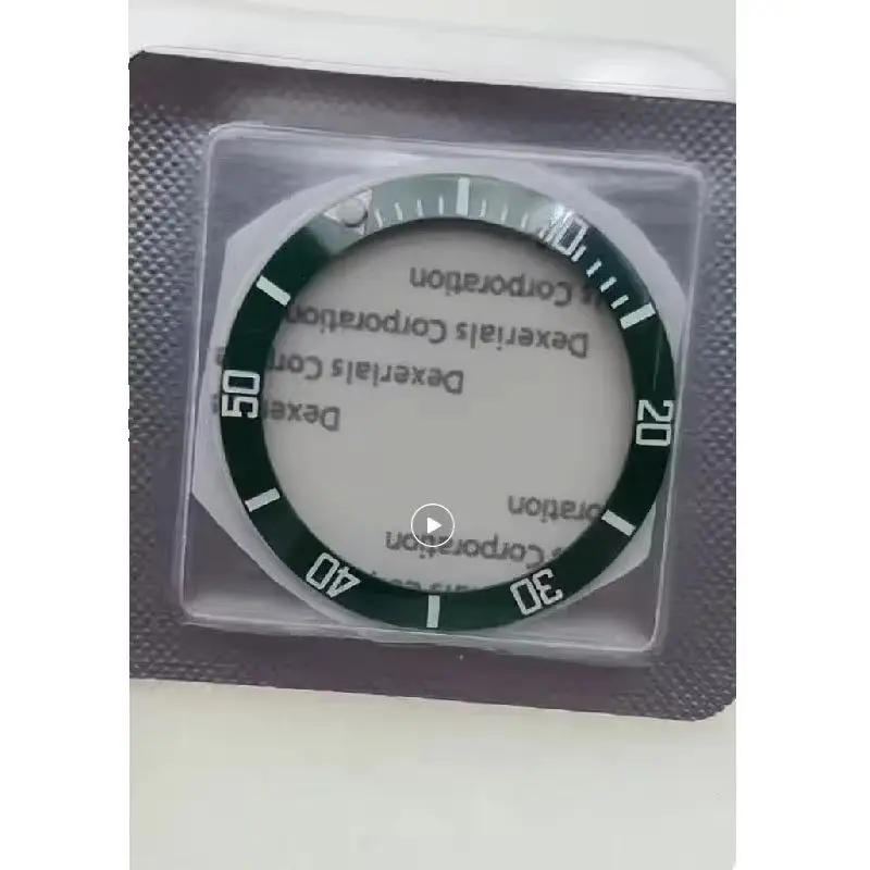 Fot R green watch ceramic ring dial ring digital scale outer ring with adhesive backing outer diameter 38mm