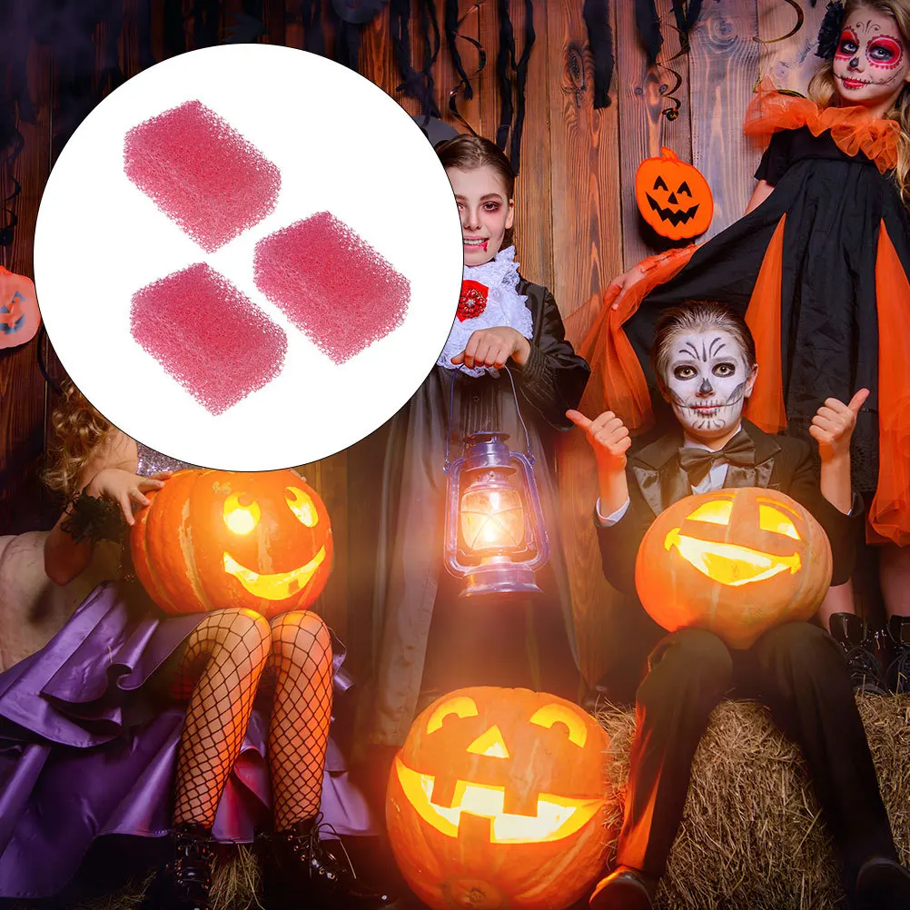 Ensemble d'éponges de maquillage pour Halloween, 3 pièces, effets de meurtre réalistes, Texture grossière pour fausses plaies, brûlures, coupes, piqûres, Cosplay