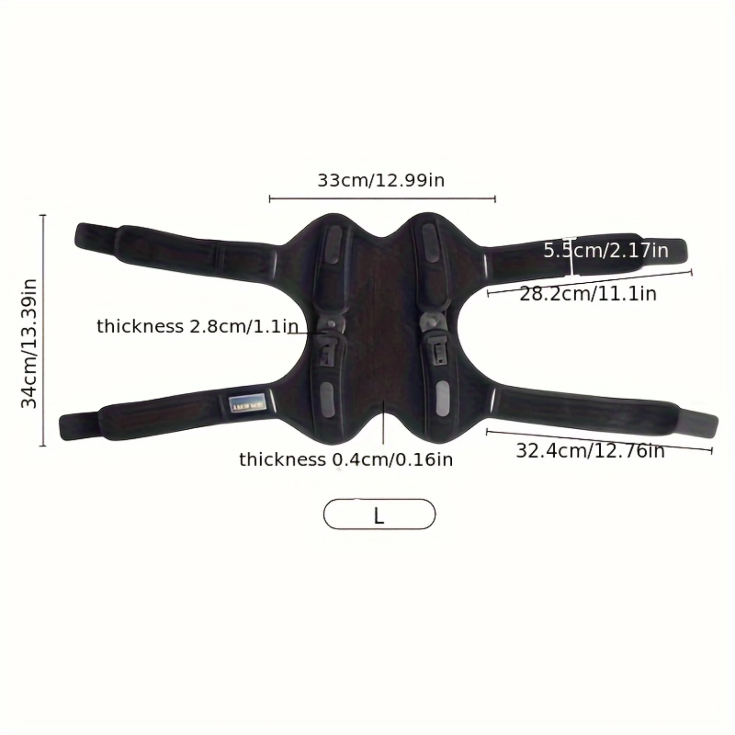 1pair Knee Brace, Knee Support With Removable Dual Side Stabilizers, Suitable For Men Women Outdoor Sports