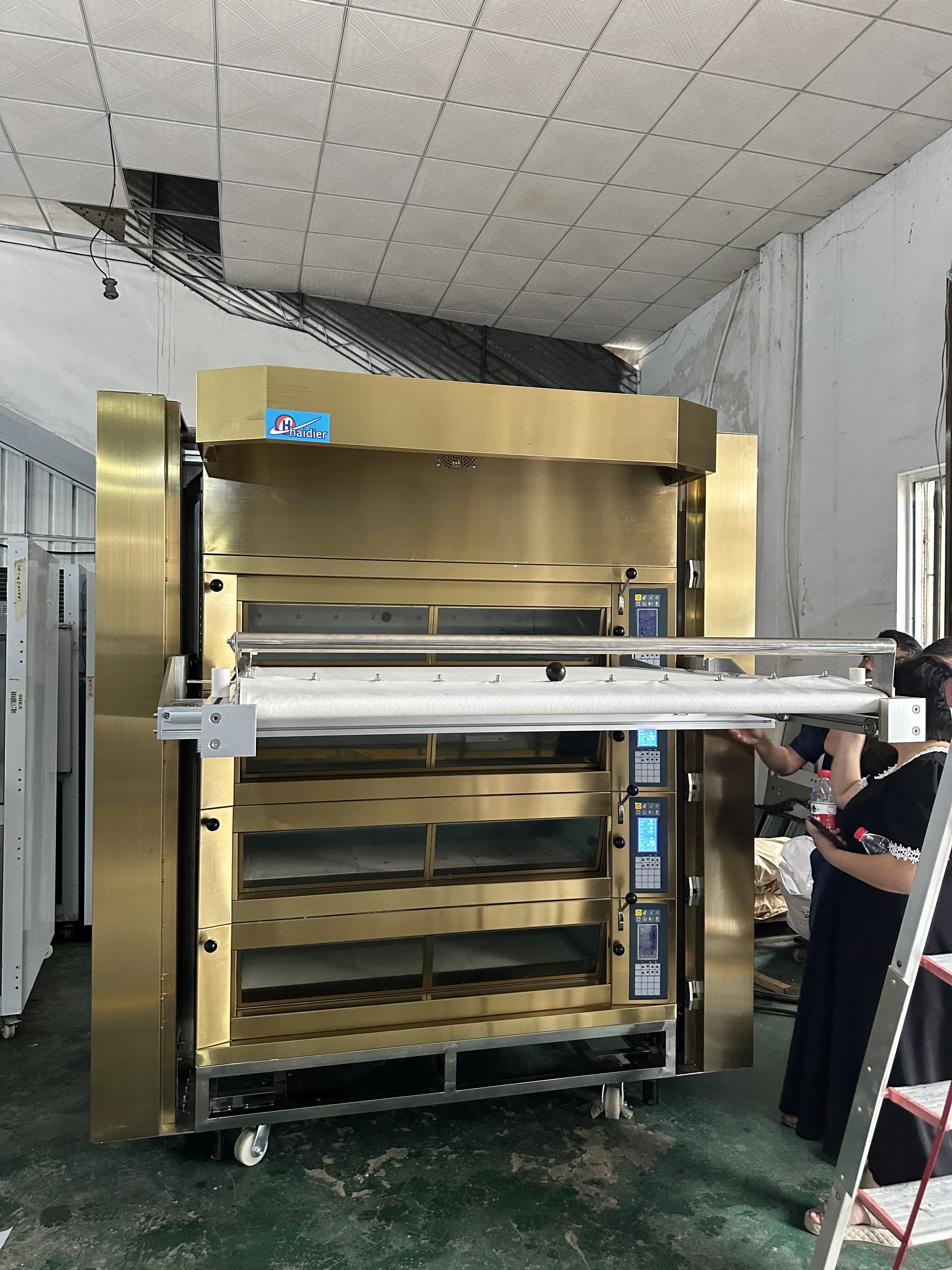 European Deck Oven Electric Popular Wholesale Commercial Industry Single-layer Multi-Layer Custom Deck Oven With Loader