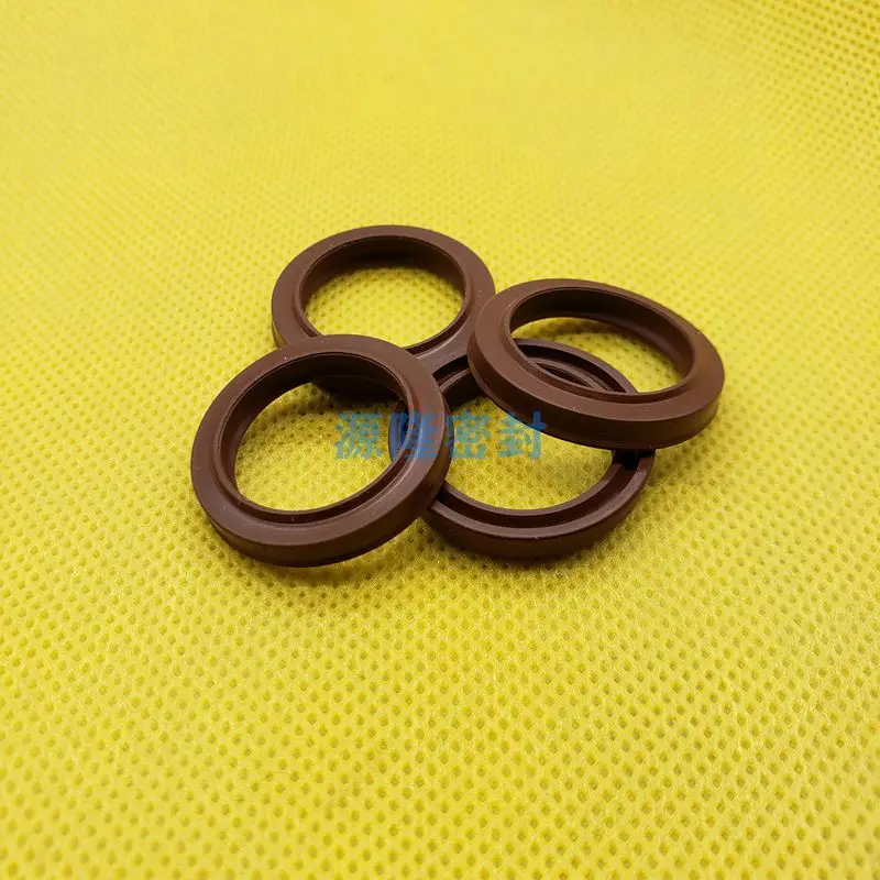 1PCS SDA Thin Cylinder Dust Ring, High Temperature Resistant Fluorine Rubber FC-2 Sealing Ring, 6/8/10/12/16/20/25/32