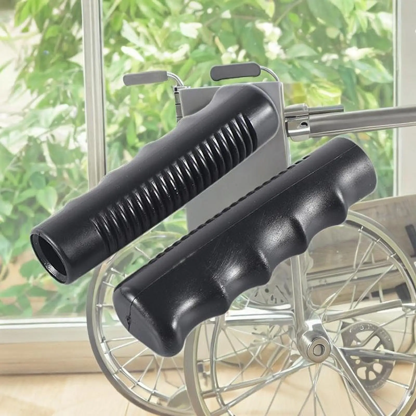 2 Pcs Bike Handlebar Grips Cover Non Slip Handle Replacement Exercise Fitness Handles for Wheelchair Kids Road Mountain Bike