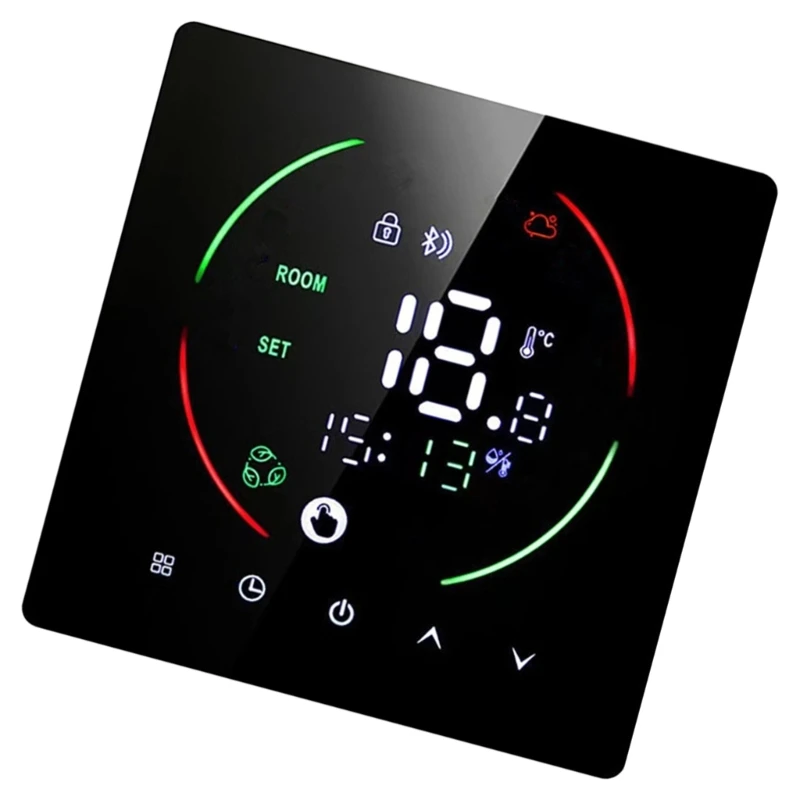 16A Intelligent Wall Thermostat LCD Display Touchscreens Temperature Controller