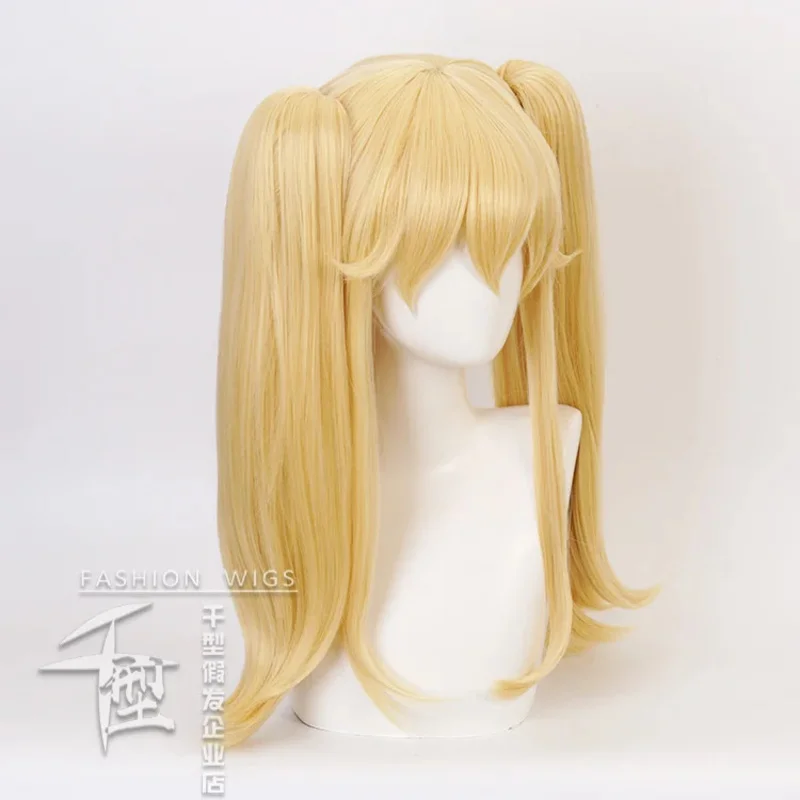 NewAnime Kakegurui تأثيري الشعر مقاومة للحرارة الشعر الاصطناعية ماري ساوتومي ماري شعر مستعار تأثيري 2 شقراء ذيل حصان 2025 #3