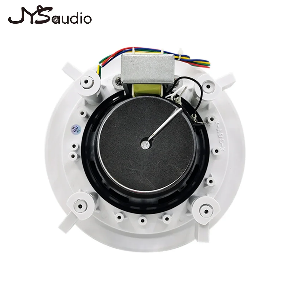 5 "20w coaxial alto-falante teto abs material de áudio alta fidelidade cozinha do banheiro interior sem tela exibição fácil e rápida instalação