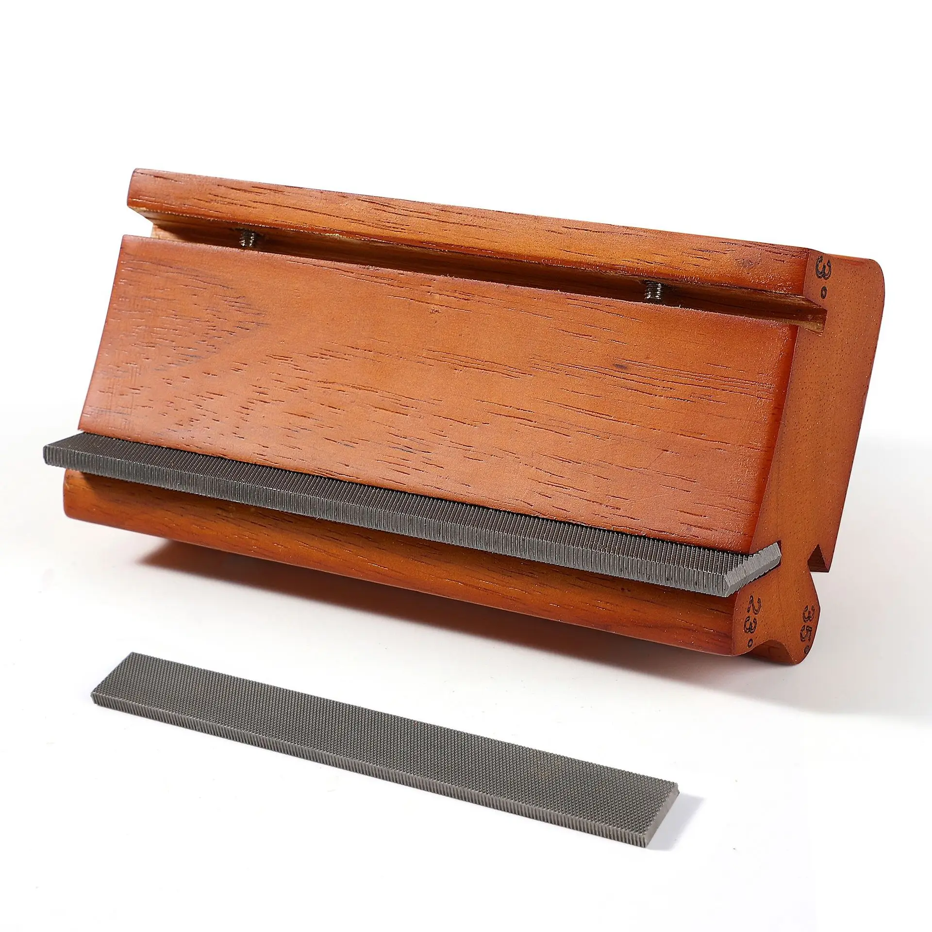 Fret End Beveling File 3/23/35 Degree 3 in 1 Fret Crowning End Fret File Guitar Bass Fret End Dressing Luthier Repair Tools